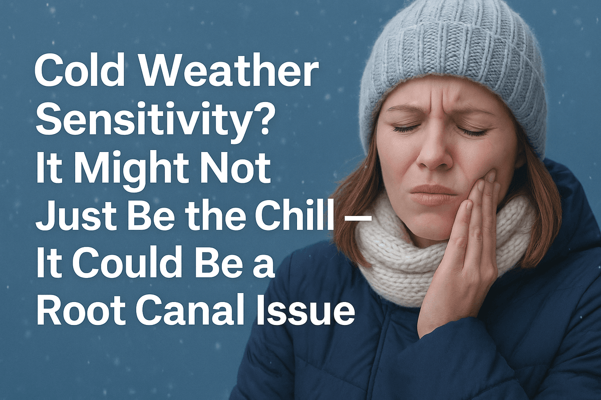Cold Weather Sensitivity? It Might Not Just Be the Chill—It Could Be a Root Canal Issue