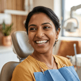 Happy Patient after Root Canal Treatment in Indore